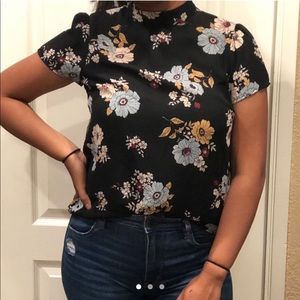 NWOT floral blouse